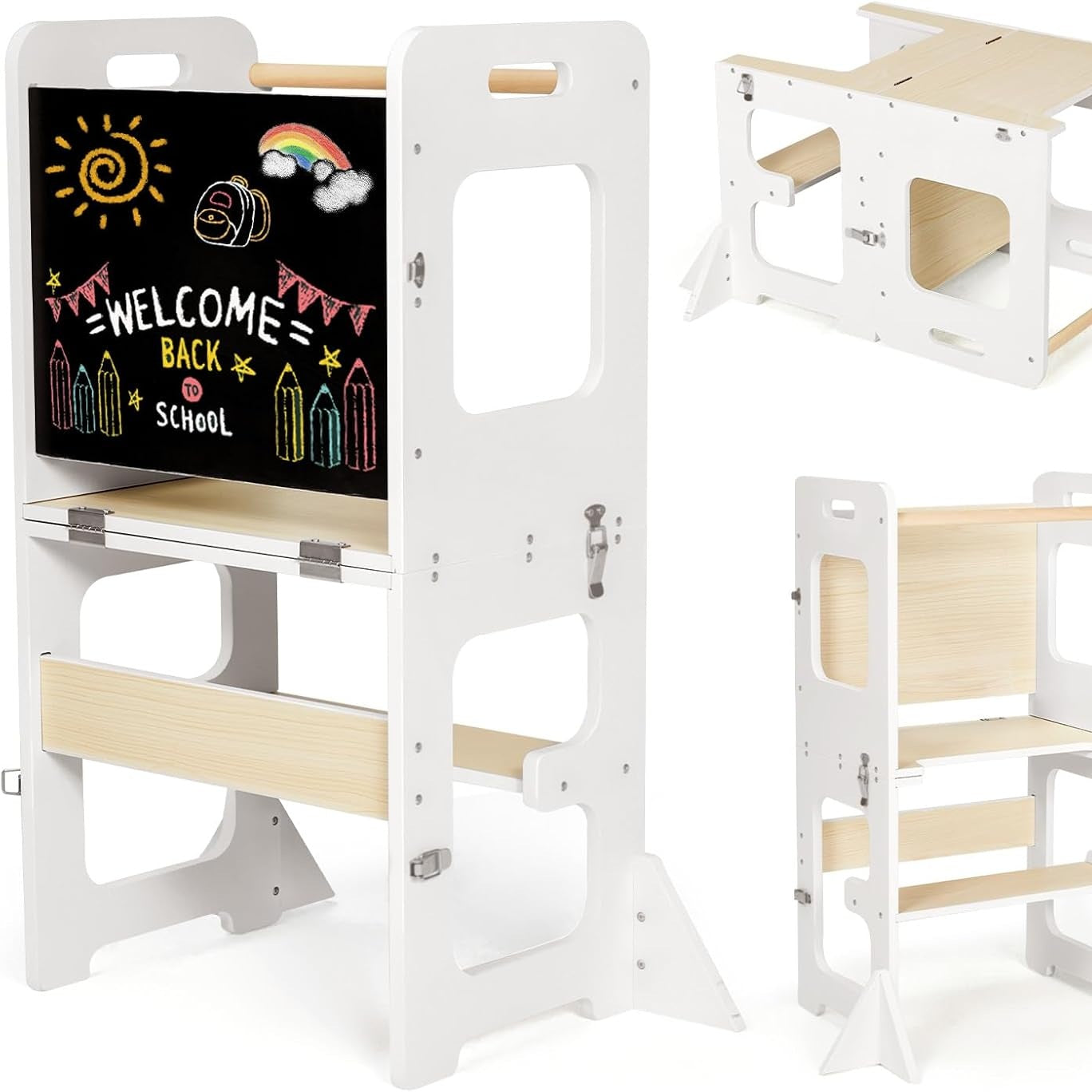 213230 - LABEBE Kulla e Mësimit për Fëmijë, Kulla e Vëzhgimit Montessori, e Përshtatshme për Moshat 1+ Vjeç