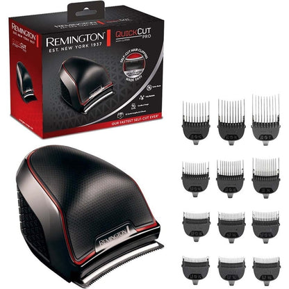 289532 - REMINGTON Makinë prerëse flokësh Quickcut Pro, Pa tel, 12 krehëra, 1.5 - 25 mm, e lahet plotësisht, përfshirë kutinë e ruajtjes, HC4300