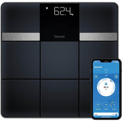 316421 - BEURER Peshore personale BF 450, Bluetooth, 17 matje, 8 memorie përdoruesi, transferim të dhënash në Apple Health