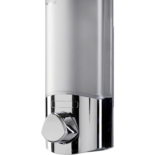 218604 - CROYDEX Dispensues Sapuni i Montuar në Mur (350 ml), krom, pompë e matur paraprakisht