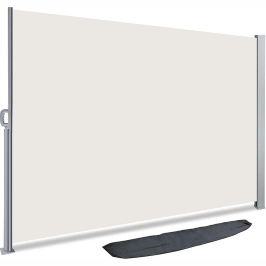 208109 - VOUNOT Tendë Anësore e Zgjerueshme për Ballkon, Kopsht dhe Tarracë, Ekran Privatësie, Mbrojtëse nga Era dhe Uji, Mbrojtje nga Dielli, 160x300cm, Ngjyrë Bezhë