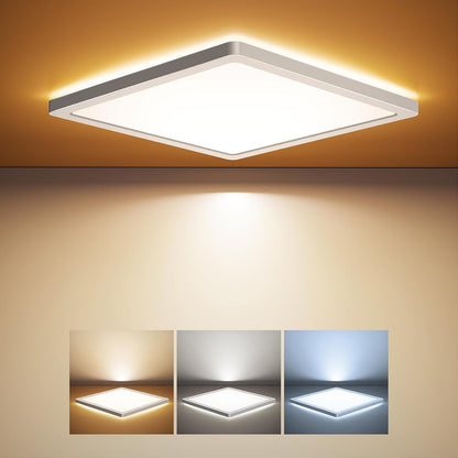 251872 - BLNAN Llambë Tavani LED 24W, e Ngrohtë, e Bardhë Neutrale e Ftohtë 3000K/4000K/5000K, Panel 2400LM, Ultra e Hollë 30CM