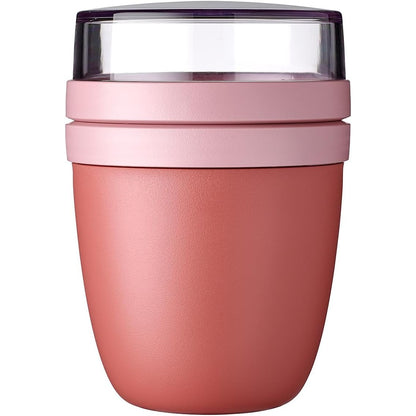 228433 - MEPAL - Filxhan për musli, 500 ml + 200 ml, i përshtatshëm për frigorifer, mikrovalë dhe lavastovilje, Vivid Mauve