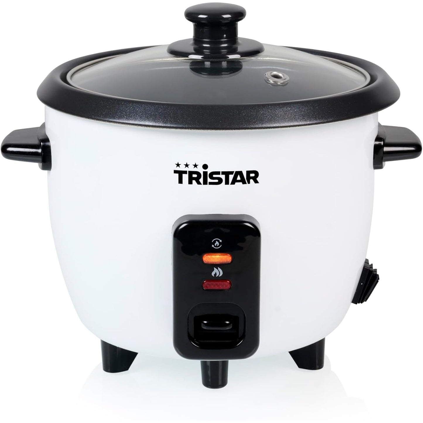 277496 - TRISTAR Gatues orizi 0.6L, tenxhere e brendshme jo-ngjitëse, 300 W, fikje automatike, dizajn kompakt, përfshin gotë dhe lugë matëse, RK-6142