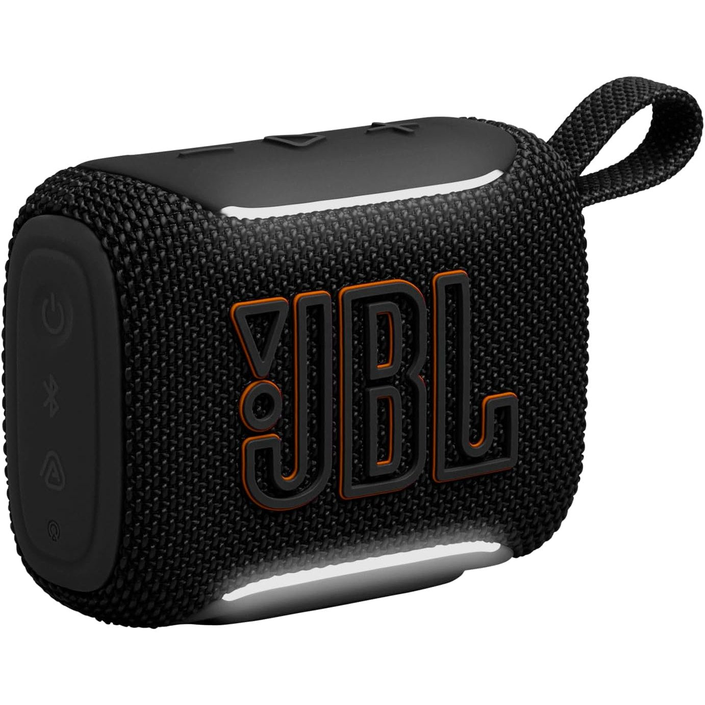 273151 - JBL GO 5 Altoparlant Ultra-Portativ Bluetooth me Tingull të Madh JBL Pro dhe Bas të Fuqishëm, Çiftim AirTouch, Dizajn i Papërshkueshëm nga Uji dhe Kohëzgjatje 10-Orë Luajtjeje, i Zi