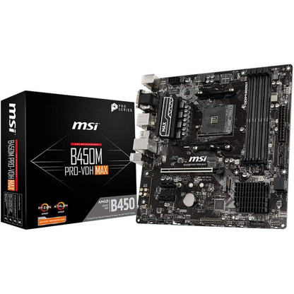 267760 - MSI Pllakë amë B450M Pro-Vdh Max