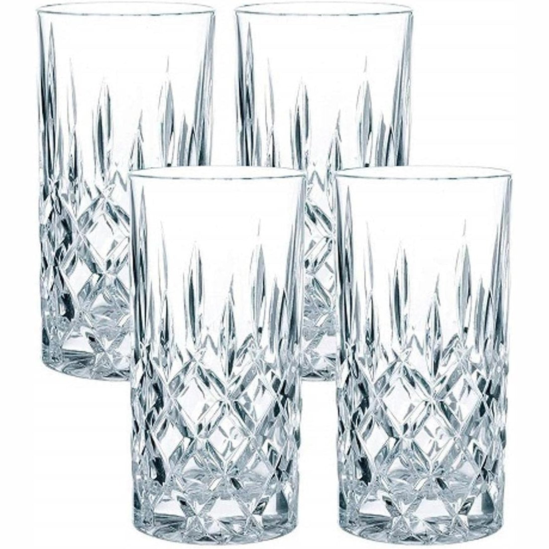 197318 - NACHTMANN Set i 3 gotave të gjata për pije, Noblesse 89208, prej kristali, kapacitet 395ml, të përshtatshme për larje në makinë larëse enësh