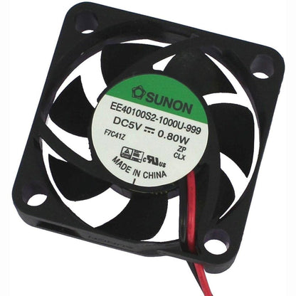 320739 - Sunon Ventilator 5V DC 0.6W 40x40x10mm 12m³/h 6100rpm