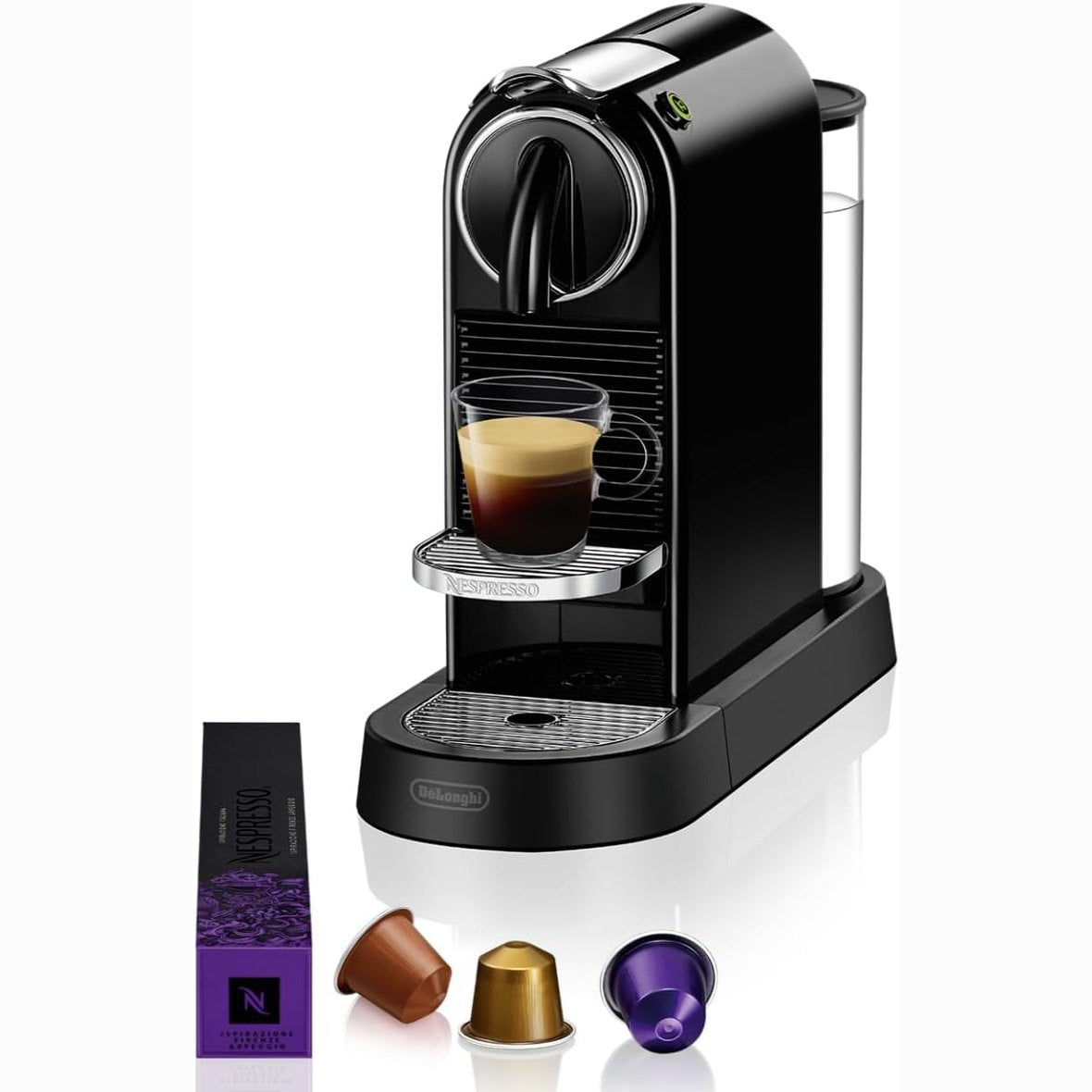 288206 - DE'LONGHI Nespresso CitiZ EN 167.B Makinë kafeje 19 bar, e zezë