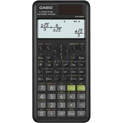 268572 - Casio FX-87DE Plus-2 Kalkulator Shkollor Shkencor-Teknik, i Zi
