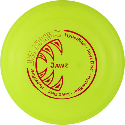 204588 - HYPERFLITE K10 Jawz - Frisbi për qen, i rezistent ndaj kafshimeve, ngjyrë e verdhë, me shtresë anti-shkëlqim X-Flash, ndaj shkëndijave të diellit.