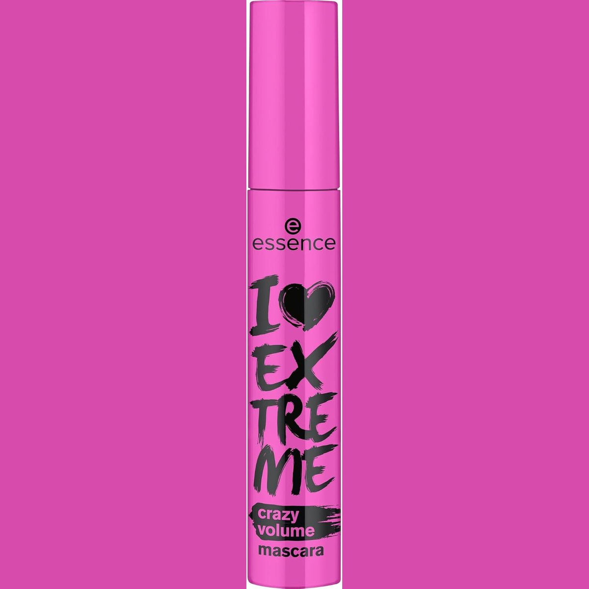 297810 - ESSENCE I LOVE EXTREME Rimel për volum, 12 ml - Teksturë e zezë e thellë, vegane, pa parfum