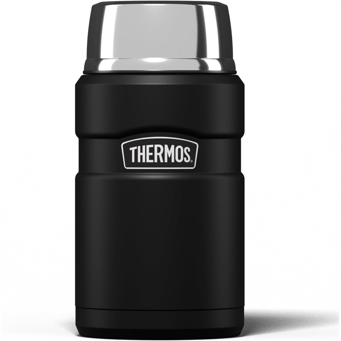 214343 - THERMOS Termos çeliku inox, E zezë mat, 710 ml