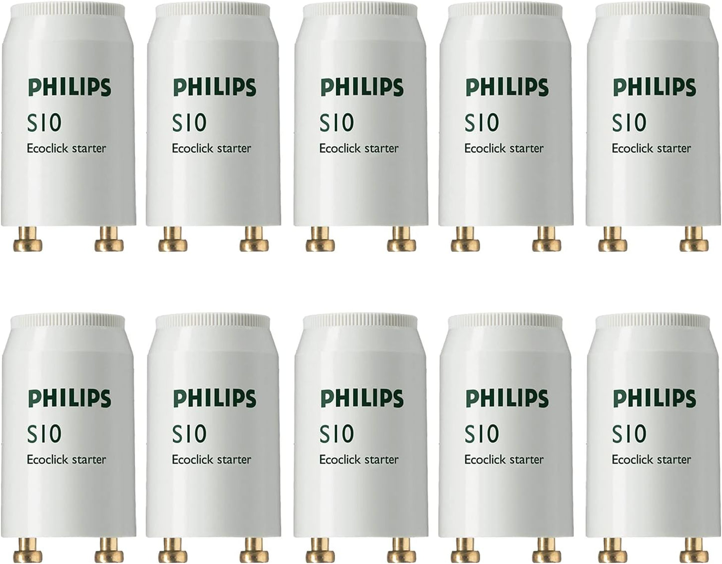 220271 - PHILIPS 10 x Lot de 4 W Ã 65 W Universal Starter FSU S10