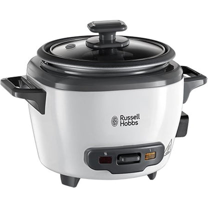 162482 - RUSSELL HOBBS Tenxhere Orizi 27020-56, Modeli Multifunksional, Jo-Ngjitës, Kapacitet 0.4L, Fuqia 200W, Funksion Mbajtjeje Ngrohtë, Për 3 Porcione (deri në 200g për porcion), Ideale për Individ ose Çift