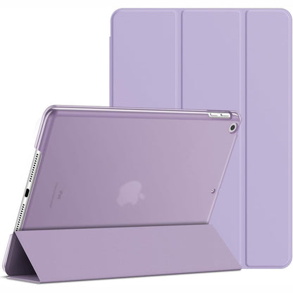 274266 - JETech Mbështjellëse për iPad 10.2 inç (Modeli 2021/2020/2019, Gjenerata e 9-të/8-të/7-të), funksion automatik gjumë/zgjim (vjollcë e çelët)