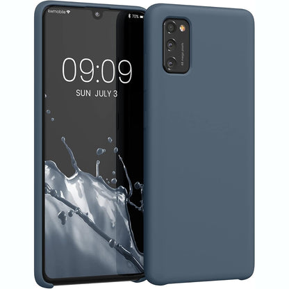 296442 - KWMOBILE Mbrojtëse e përputhshme me Samsung Galaxy A41, Mbrojtëse Telefoni prej Silikoni të Butë TPU, Ngjyrë Argjile e Errët.