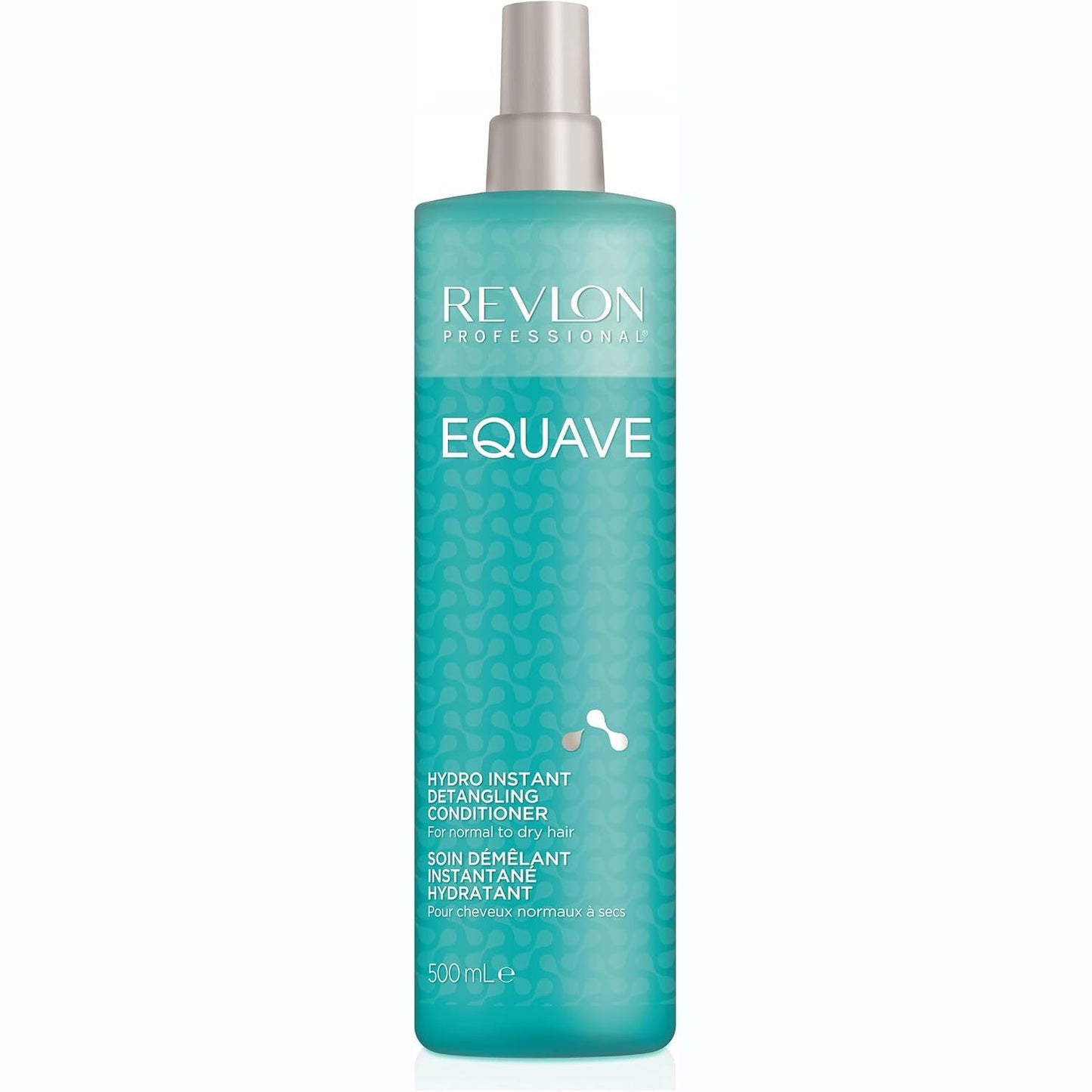318014 - REVLON PROFESSIONAL EQUAVE Balsam për Zbërthimin e Çastit Hydro, 500 ml, balsam spraj pa lëkundje për flokë normalë deri të thatë, formulë 2-fazore dhe mbrojtje nga nxehtësia
