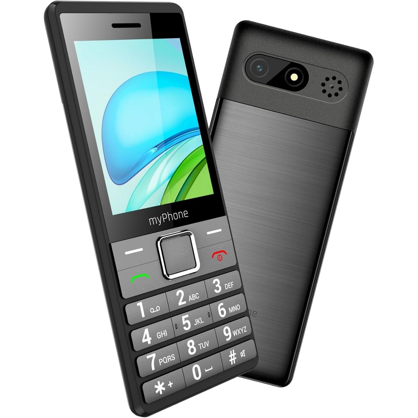 292529 - myPHONE 7340 LTE për të moshuar, Telefon me tastierë 4G, Ekran i madh, Dy karta SIM, Jetëgjatësi e mirë e baterisë