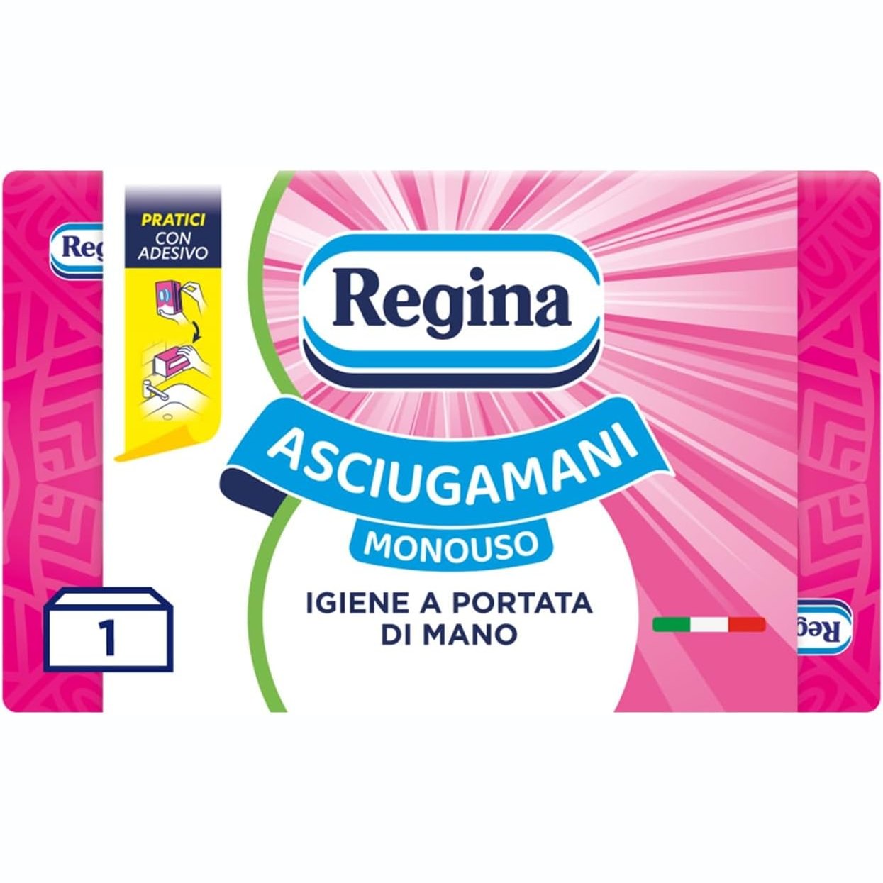 272491 - REGINA Peshqirët të disponueshëm – Pako me 100 | 100% celulozë FSC, të biodegradueshëm