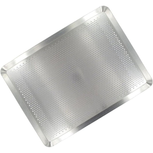 253280 - ZENKER Tepsi alumini e shpuar, gri, 40 x 30 x 1.5 cm