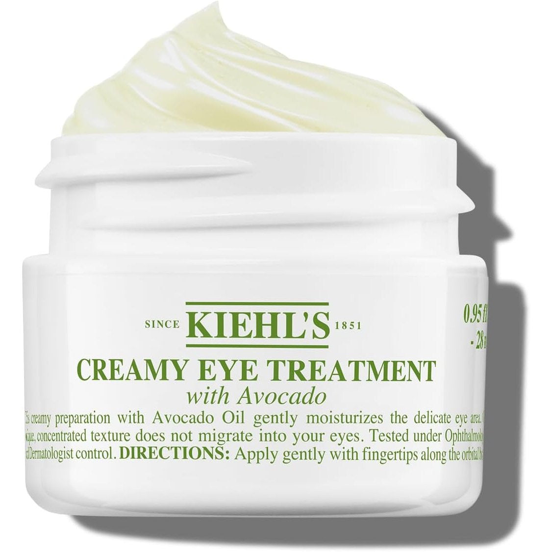 315697 - KIEHL'S Krem për sytë me avokado, Hidraton, Zbut, Ndriçon konturin e syve, Kundër rrudhave, I formuluar me vaj avokado, kafeinë dhe beta-karoten, Të gjitha llojet e lëkurës, 28 ml