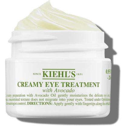 315697 - KIEHL'S Krem për sytë me avokado, Hidraton, Zbut, Ndriçon konturin e syve, Kundër rrudhave, I formuluar me vaj avokado, kafeinë dhe beta-karoten, Të gjitha llojet e lëkurës, 28 ml
