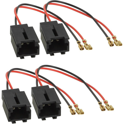 320413 - Sound-way 4 x Kabllo Adaptori, Lidhës me Lug, Spinë për Altoparlantë Makine, Kompatibël me Peugeot, Fiat, Citroen, Vauxhall