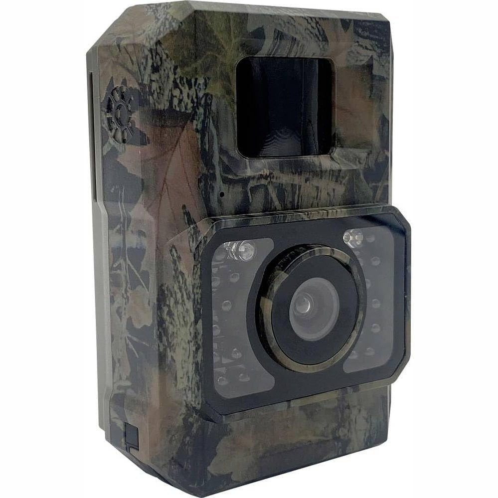312640 - BERGER + SCHRÖTER Kamera Mini 48 MP për jetën e egër me panel diellor, Wi-Fi dhe Bluetooth, 18 LED të zeza (940 nm), Regjistrim fotosh dhe videosh në 1080p
