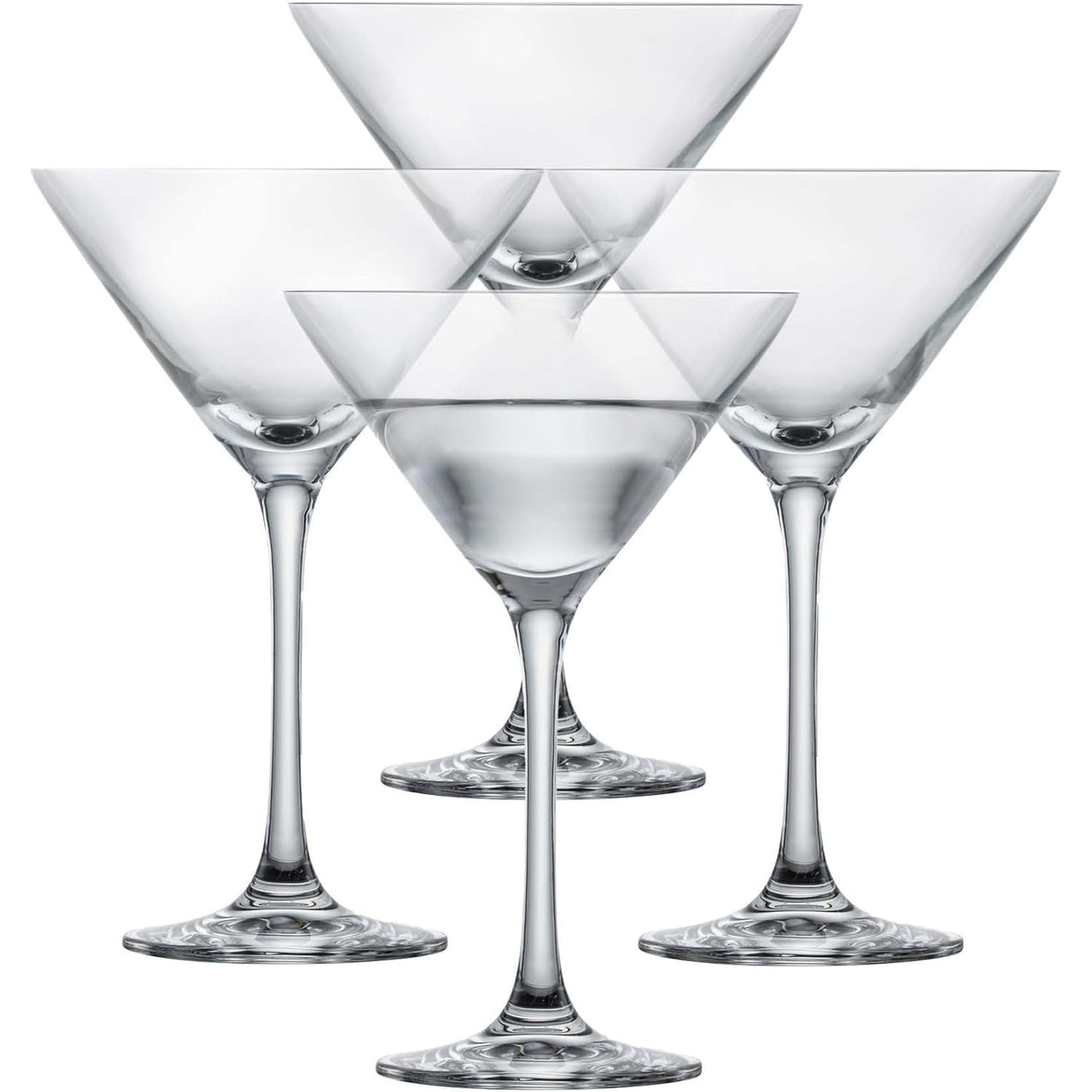 251836 - SCHOTT ZWIESEL Martini Glass Bar Special, Set prej 4, Gota prej kristali Tritan, Prodhuar në Gjermani, Transparent, Kristal