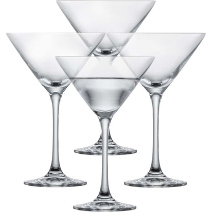 251836 - SCHOTT ZWIESEL Martini Glass Bar Special, Set prej 4, Gota prej kristali Tritan, Prodhuar në Gjermani, Transparent, Kristal