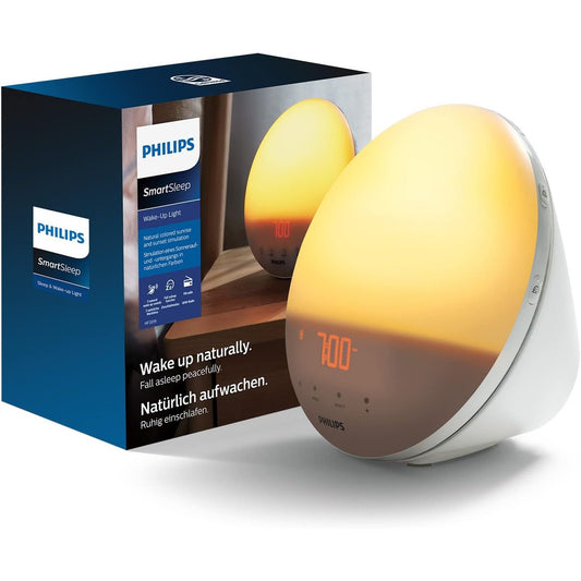 226018 - PHILIPS Ora me alarm Smartsleep, e bardhë, 16.5 W