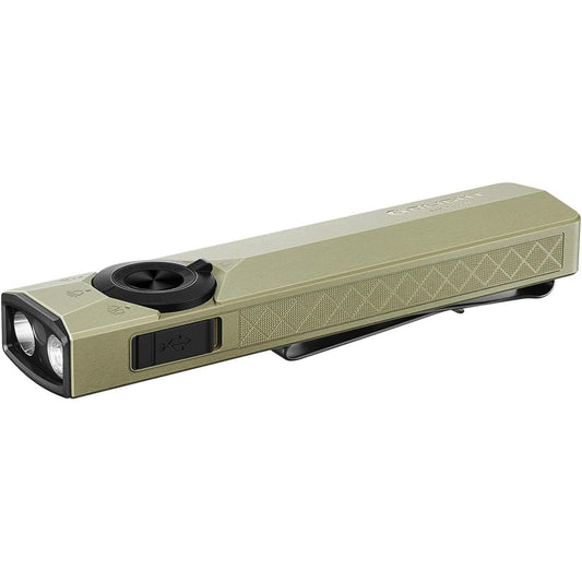 OLIGHT Dritë dore e rikarikueshme ArkPro Ultra 1,700 Lumen, 4-në-1, dritë e pastër, dritë UV, dritë jeshile, perfekte për inspektime