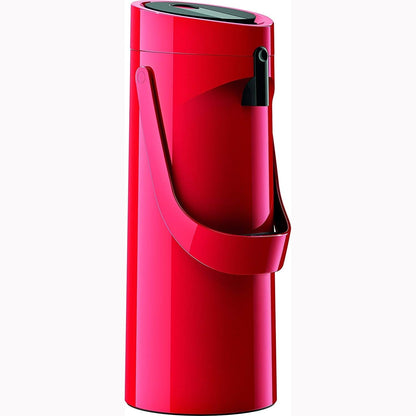255679 - EMSA 515708 Enë e Izoluar me Pompë Ponza – Kapacitet 1.9L, 17 x 16.5 x 39 cm, e Kuqe