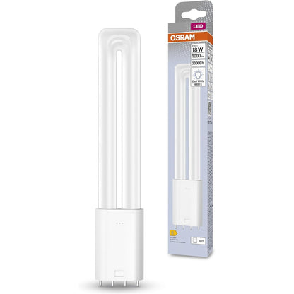 227491 - OSRAM LLAMBË LED DULUX L18, 2G11, 8 vat, 1000 lumen, e bardhë e ftohtë (4000K), zëvendësim për llambat 18W