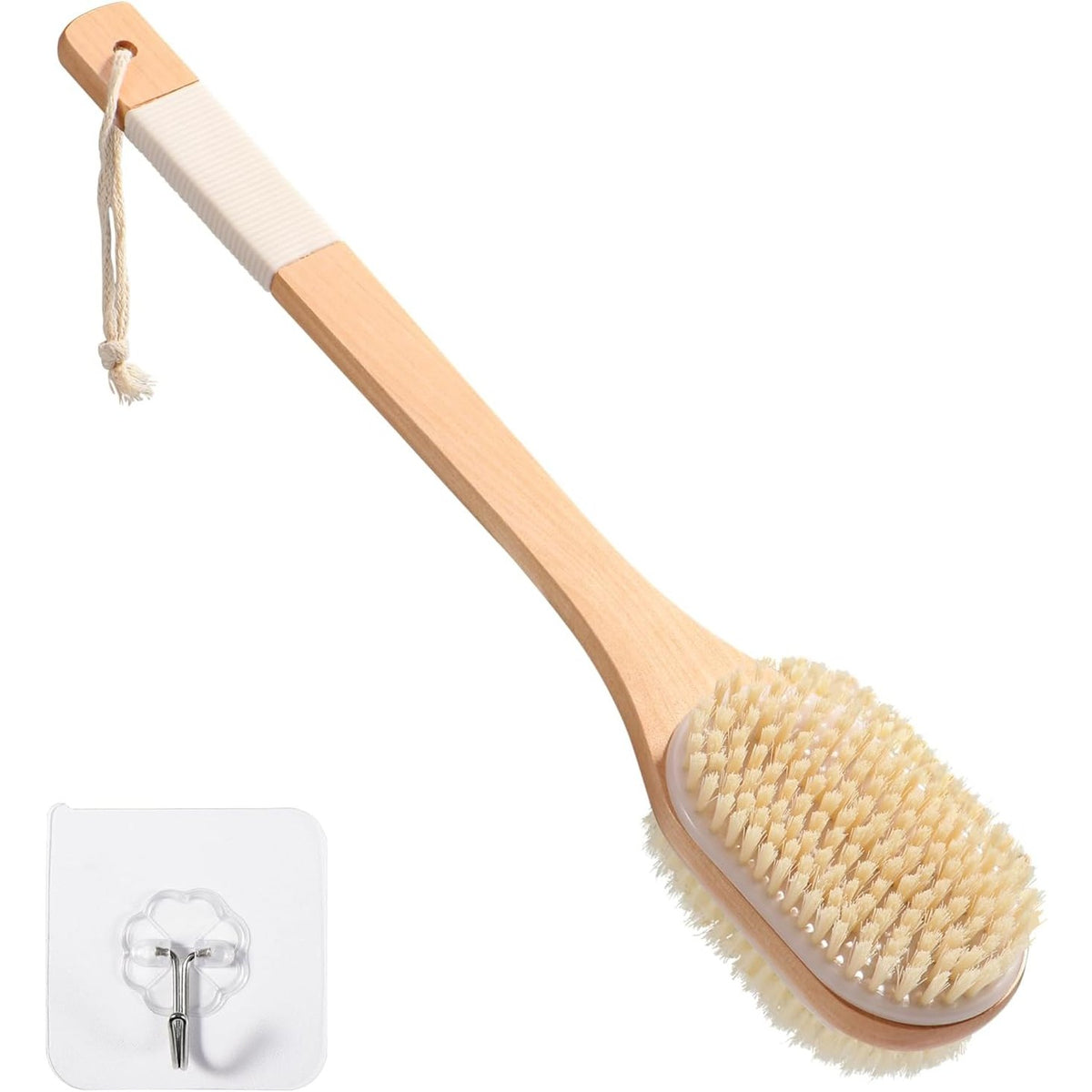 302445 - Furçë mbrapa Blendura 43 cm, dorezë e gjatë, dorezë silikoni që nuk rrëshqet