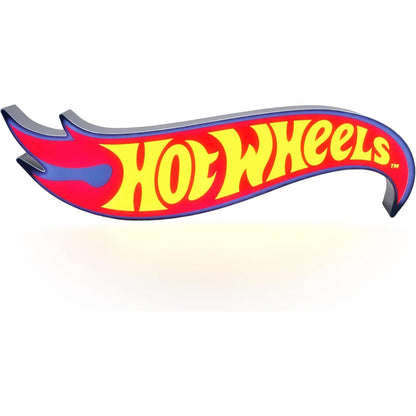214369 - HOT WHEELS Llambë me logon, Dritë nate me logo garash e licencuar zyrtarisht
