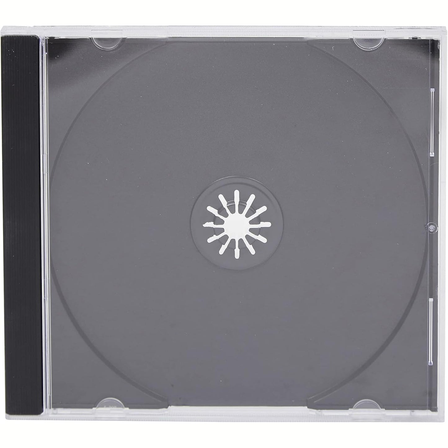 255969 - 25 kuti standarde për CD të vetme 10 mm me sirtar të zi