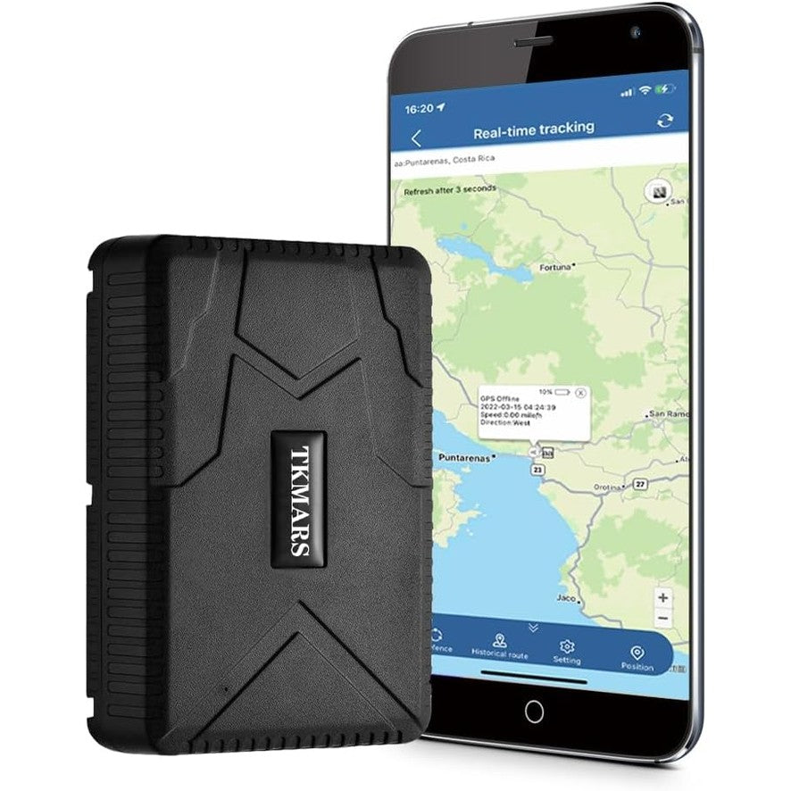 276207 - TKMARS GJURMUES MAKINASH 4G GPS, 7800mAh, lokator makinash 4G anti-vjedhje me alarm gjeo-gardh, vendndodhje në kohë reale, i papërshkueshëm nga uji