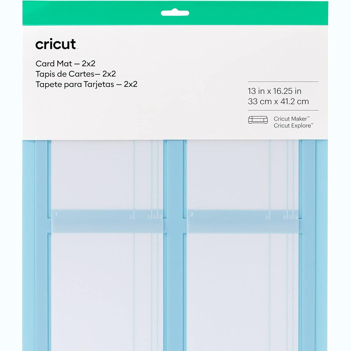 223146 - CRICUT Tapet Kartash 2x2, I Pajtueshëm me Të Gjitha Madhësitë e Kartave Cricut, Krijoni Karta të Personalizuara