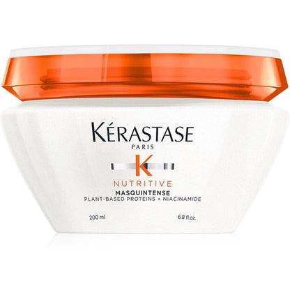 296815 - KÉRASTASE Nutritive - Masquintense - Maskë ushqyese 200 ml - Ushqen dhe mbron flokët - Flokë të thatë dhe të dëmtuar - +89% Ushqyerje e menjëhershme - 72 orë ushqim