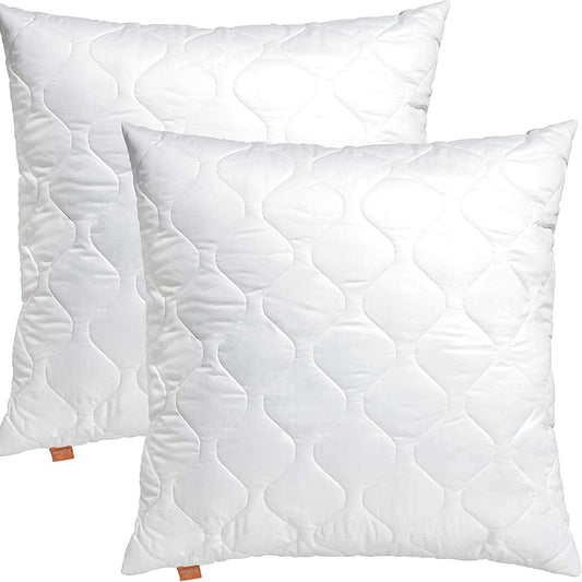 176194 - Basic 100 SET i JASTËKËVE GJUMI me 2 pjesë, 45x45 cm, për divan, mbushje dekorative, certifikuar OEKO-TEX, i lahet në 60 gradë, i prodhuar në BE, ideal për alergjikë