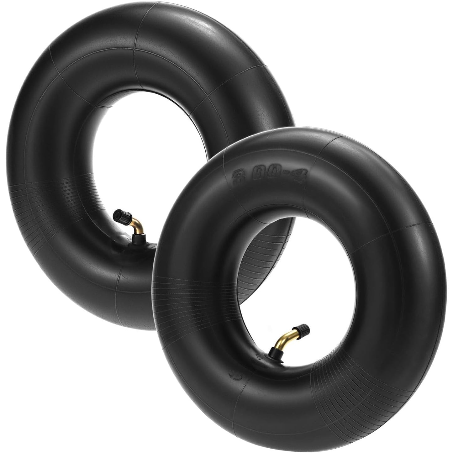 322776 - QWORK® Pako me 2 copë zëvendësuese për gomën e brendshme 3.00-4, goma karroce rrotash 260 x 85 mm, për kamionë dore, karroca dhe rrota skuteri lëvizshmërie