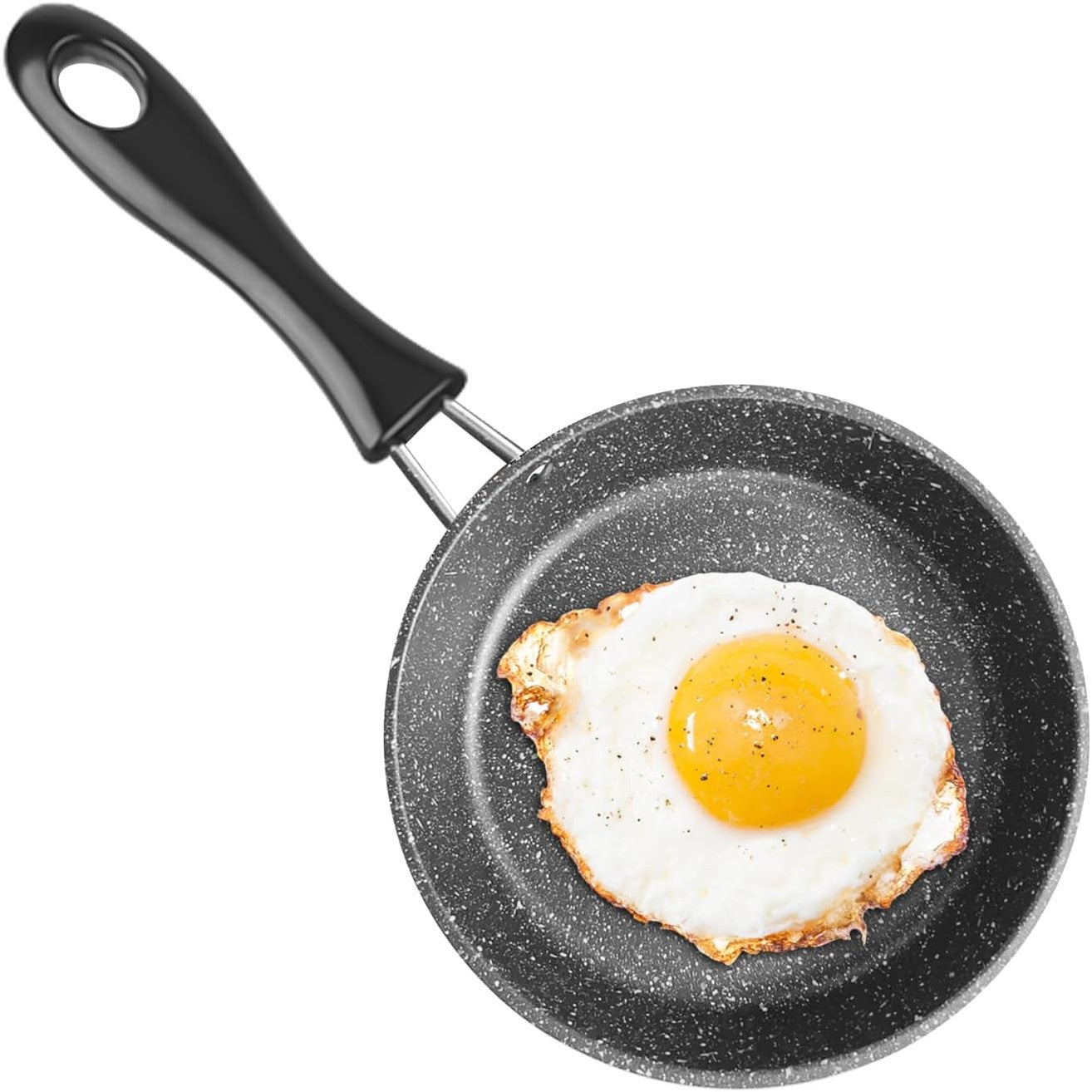 224943 - TIGAN I VOGEL TUTAMAZ, Tigan Mini Induksioni 12 cm, me Dorezë, Tigan Portativ për Omëletë, Gatim për Sobë me Gaz dhe Sobë me Induksion