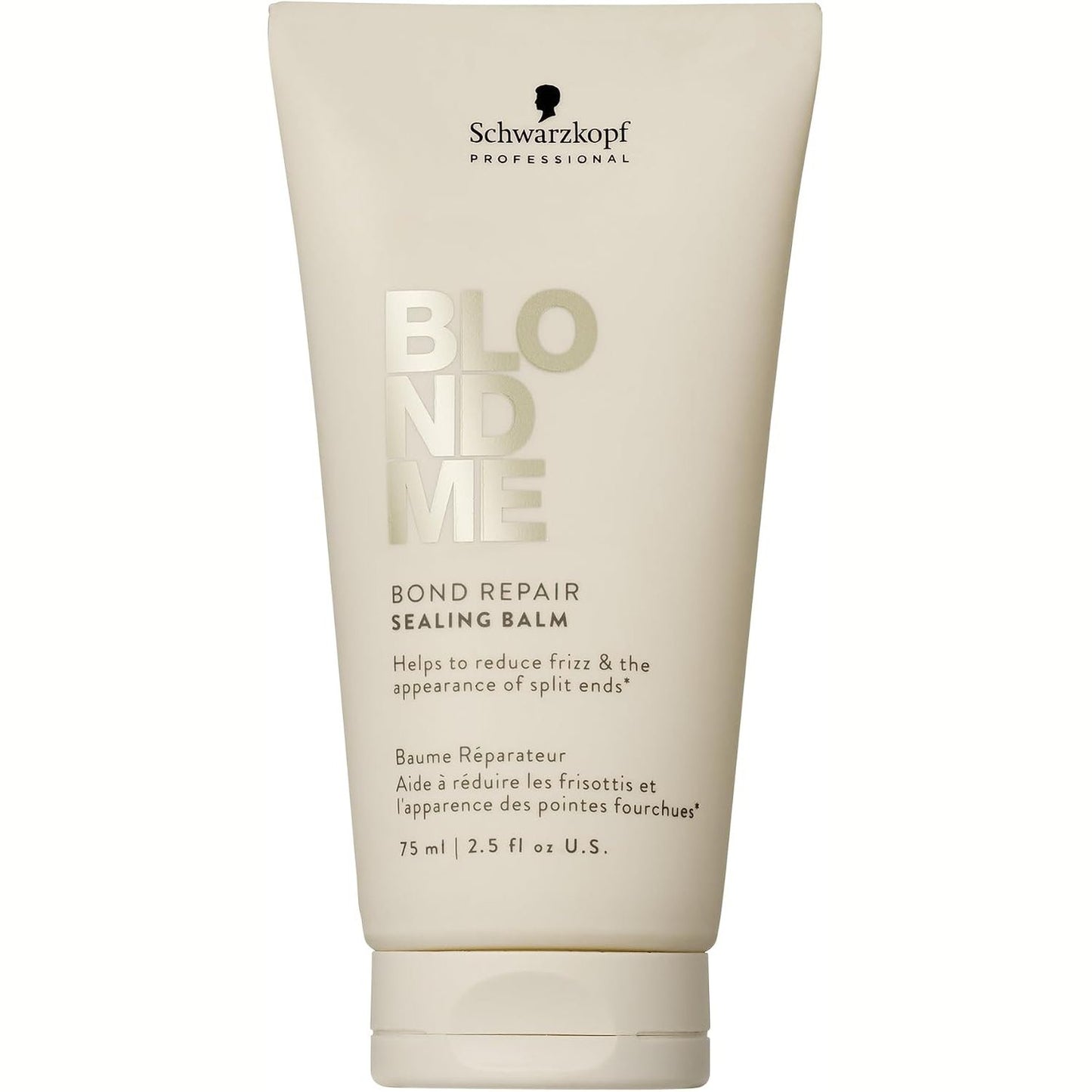 317756 - SCHWARZKOPF PROFESSIONAL BLONDE Bond Repair Sealing Balm, 75 ml, locion pa shpëlarje, mbrojtje nga nxehtësia, zbutje dhe forcim