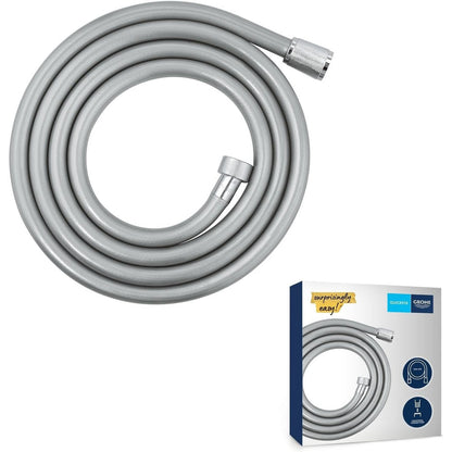 288841 - GROHE Vitalioflex Comfort Tub Dushi 2m, Rezistent ndaj Nxehtësisë, Sistem Kundër Përdredhjes, Krom, 27173002