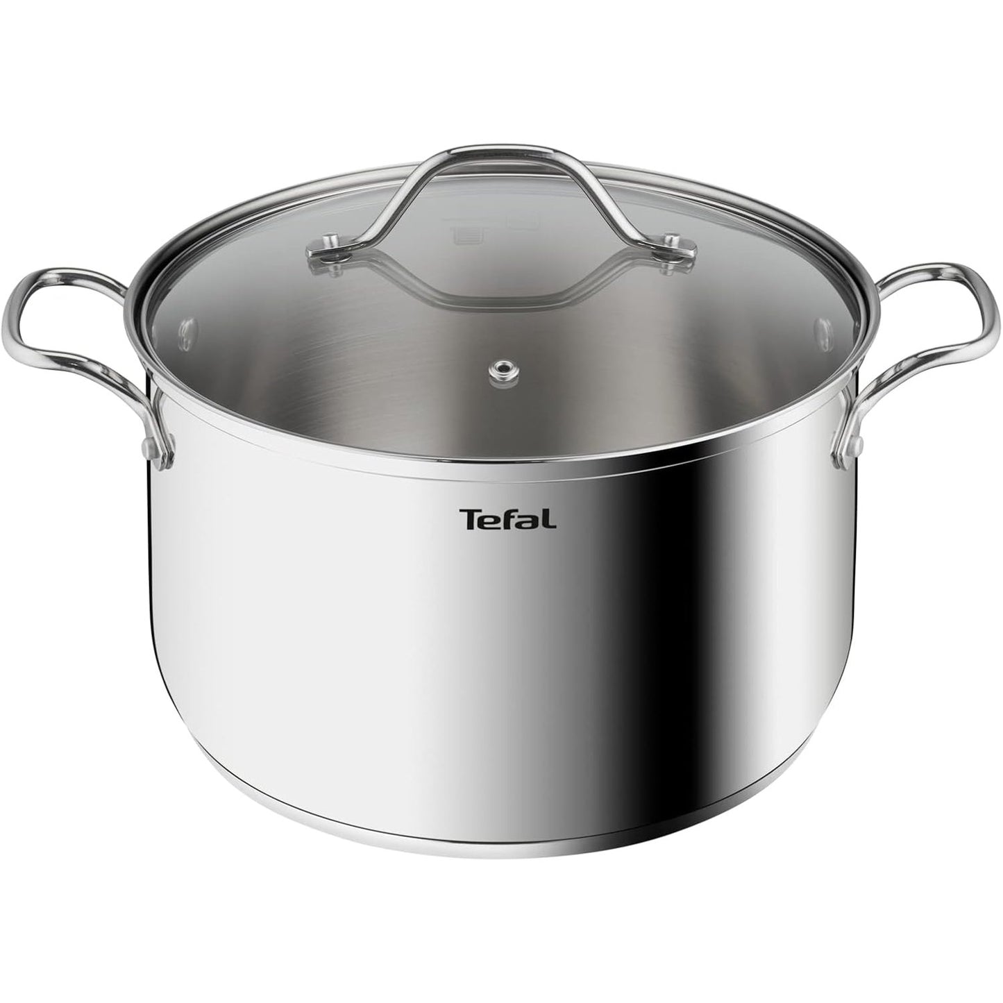 213102 - TEFAL Tenxhere e madhe prej çeliku inox 26 cm / 6.5 L, e pajtueshme me induksionin