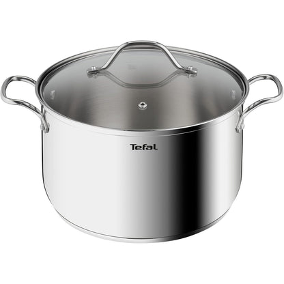 213102 - TEFAL Tenxhere e madhe prej çeliku inox 26 cm / 6.5 L, e pajtueshme me induksionin