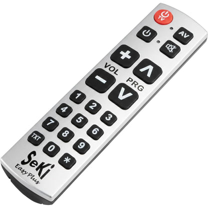 276893 - SEKI Telekomandë Universale Mësimi Easy Plus, Argjendtë-Zezë, Butona të Mëdhenj