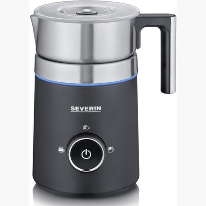 292180 - SEVERIN SPUMA 500 - Shkumëzues Qumështi me Induksion, Shkumëzues Elektrik Qumështi, I Mundshëm për Lavatriçe Enësh, Kuti Shkumëzuesi, Çelik Inoks i Lyer/E Zezë Mat, SM 3585